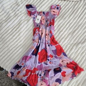 Grace Karin Girls Floral Dress – Size 10Y, Fits Petite/XS Adults Too